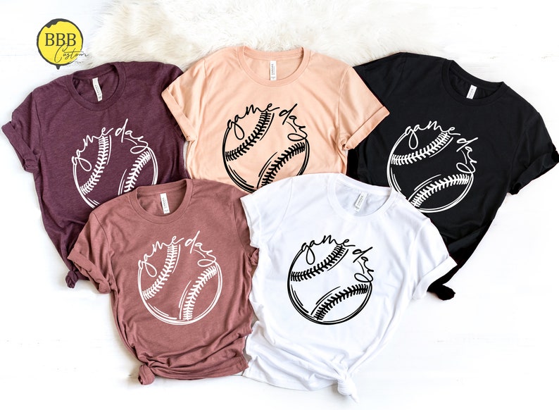 Baseball Game Day Shirt Sports Parent Shirt Sports Mom Etsy