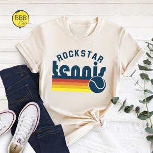Custom Rockstar Tennis Shirt: Game Day Tee, Coach Gift