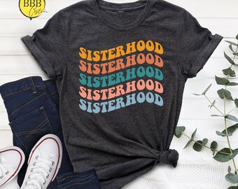 Retro Custom Text T-Shirt: Groovy Personalized Shirt