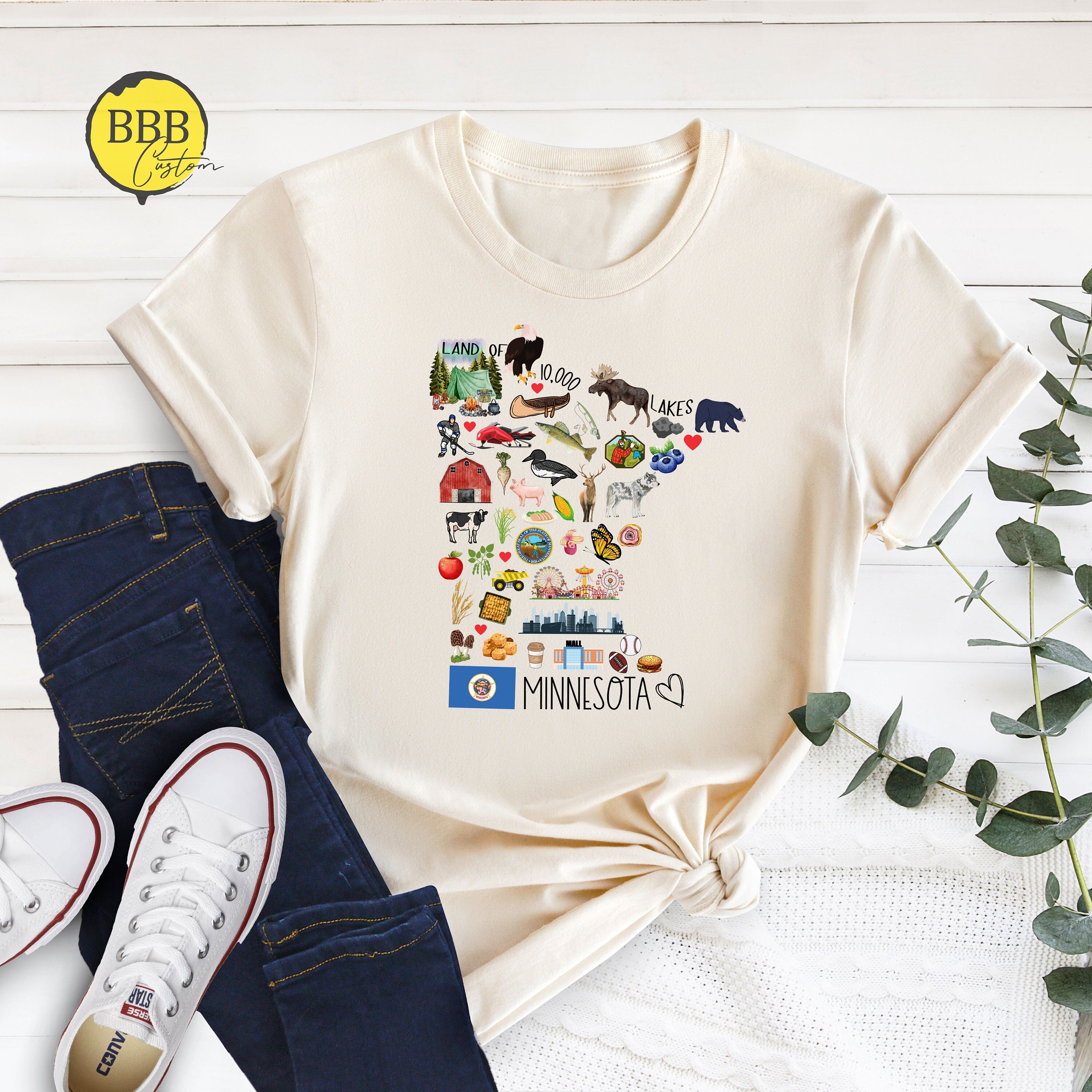 Discover Minnesota Favorite Shirt, Minnesota Shirt, Minnesota Lover Gift