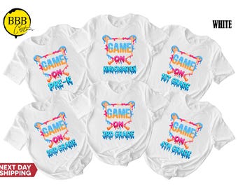 Game On Graduation Shirt, Baseball Drip Tee, Graduation Level Gift