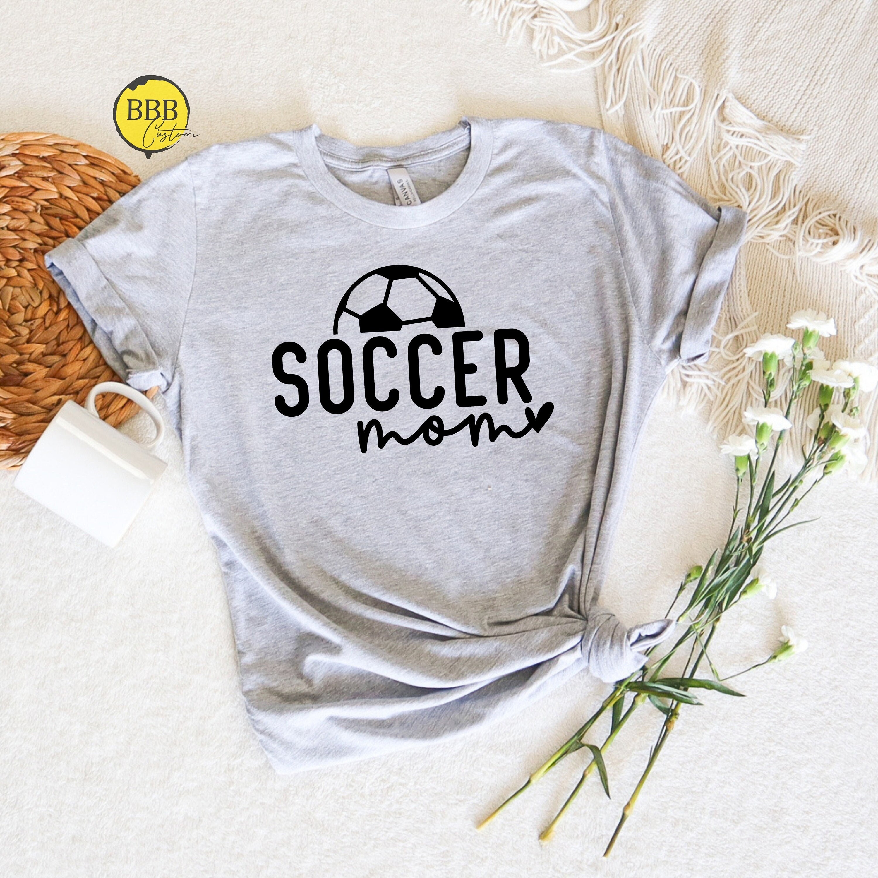 Soccer Mom Shirt, Gifts for Mom, Birthday Gifts for Her, Cute Mama Shirt