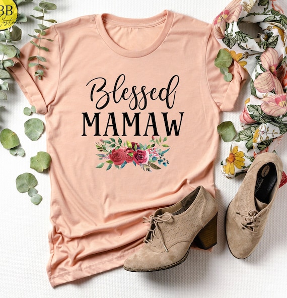 Blessed Mamaw Shirt Mothers Day Gifts Blessed Mamaw Shirt Mothers Day Gifts
