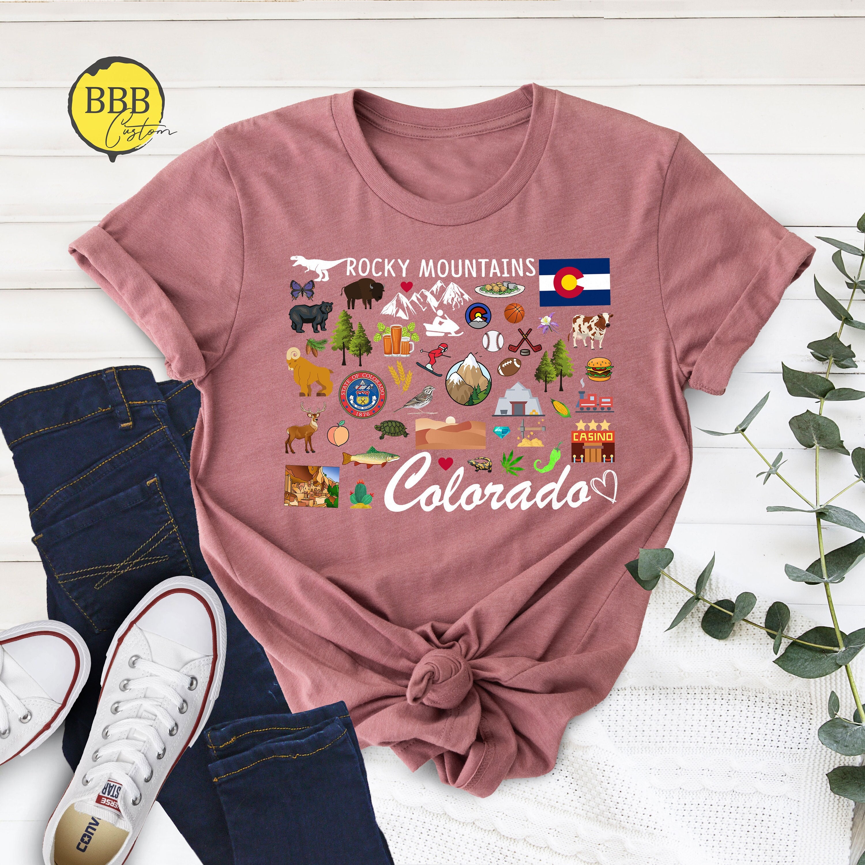 Colorado State Shirt, USA States Shirt, Colorado Lover Shirt, Colorado Map Shirts