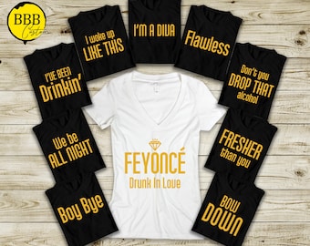 Feyonce Bachelorette Party T-Shirt: Bride Wedding Tee