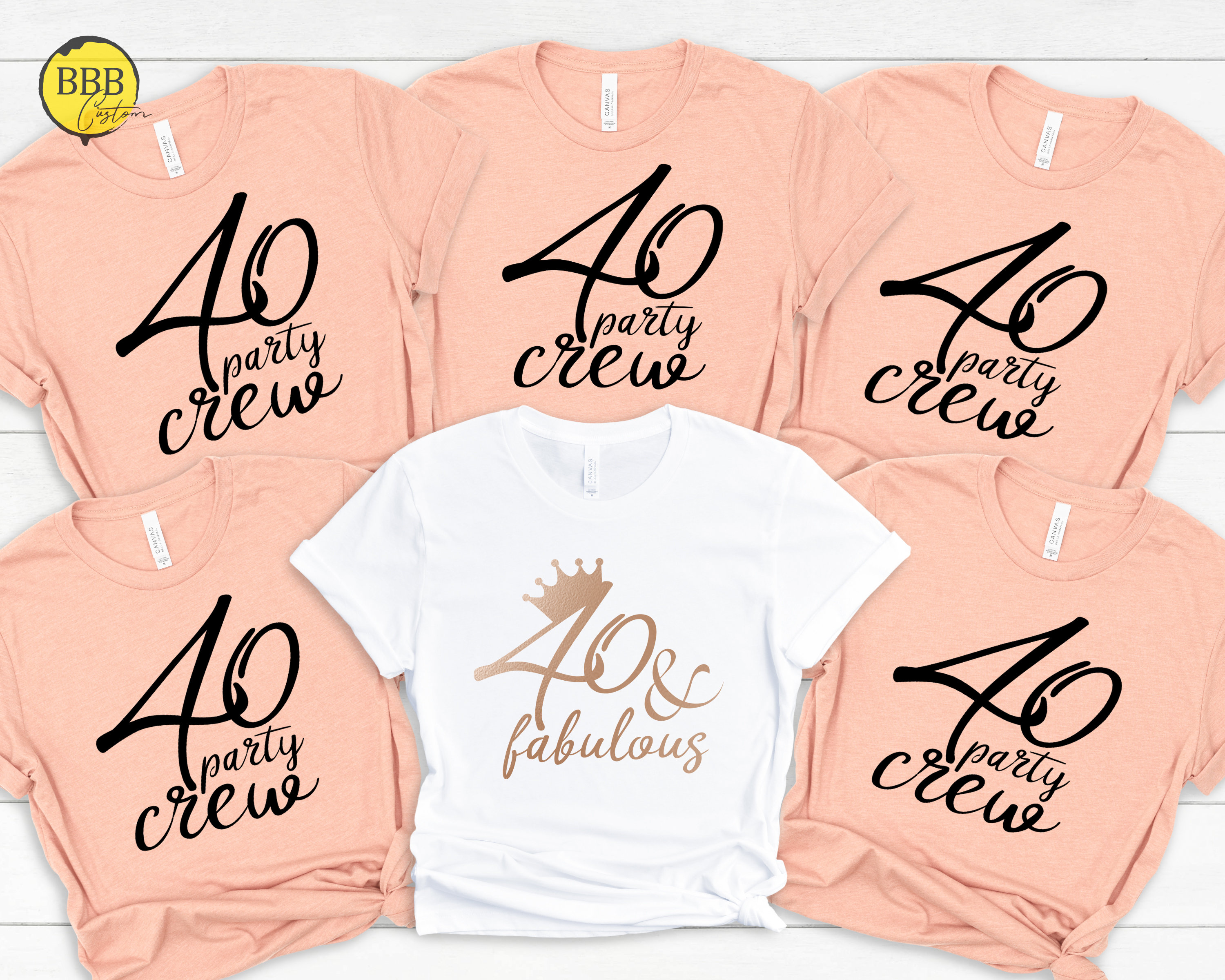 Camiseta de cumpleaños personalizada para hombre, camisas de 40