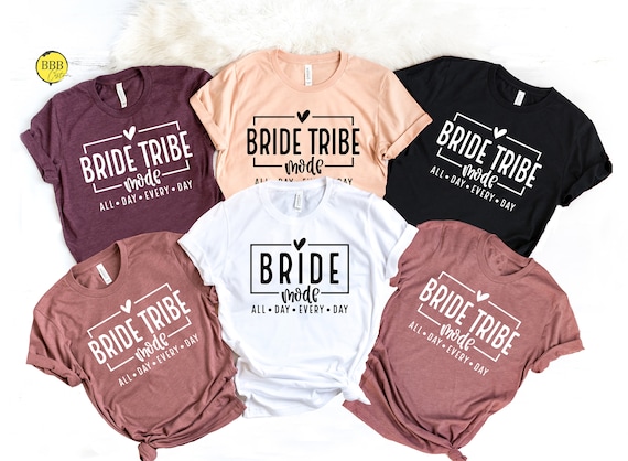 Bride Tribe Shirt: Bachelorette Party Tee, Bridal Gift