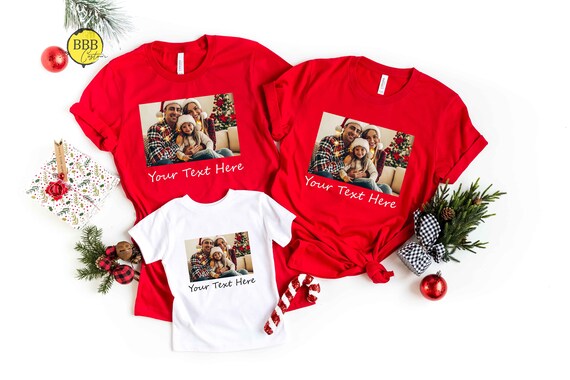 Christmas Family Picture Shirt, Holiday Memories Custom Christmas Family Picture Shirt, Holiday Memories Custom