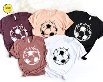 Game Day  Shirt, Sports Parent Shirt, Soccer Mom Shirt, Soccer Shirt, Cute Mom Shirt, Sports Shirt, Game Day Vibes