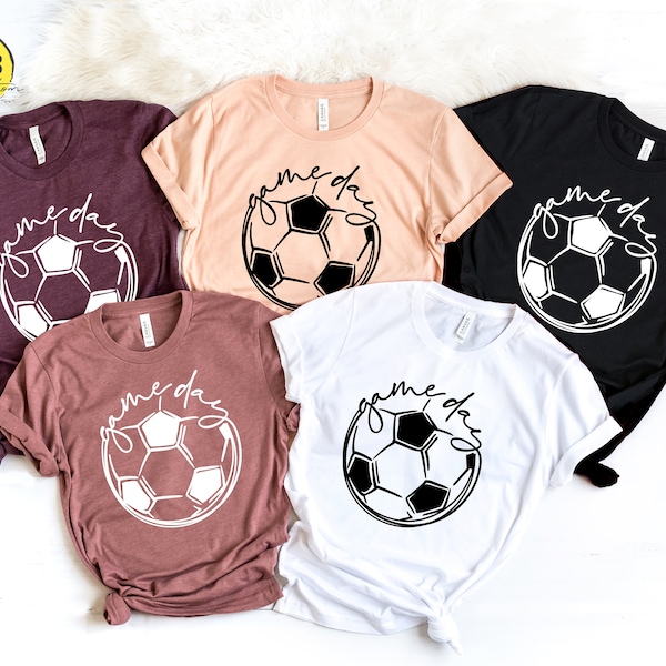 Game Day  Shirt, Sports Parent Shirt, Soccer Mom Shirt, Soccer Shirt, Cute Mom Shirt, Sports Shirt, Game Day Vibes