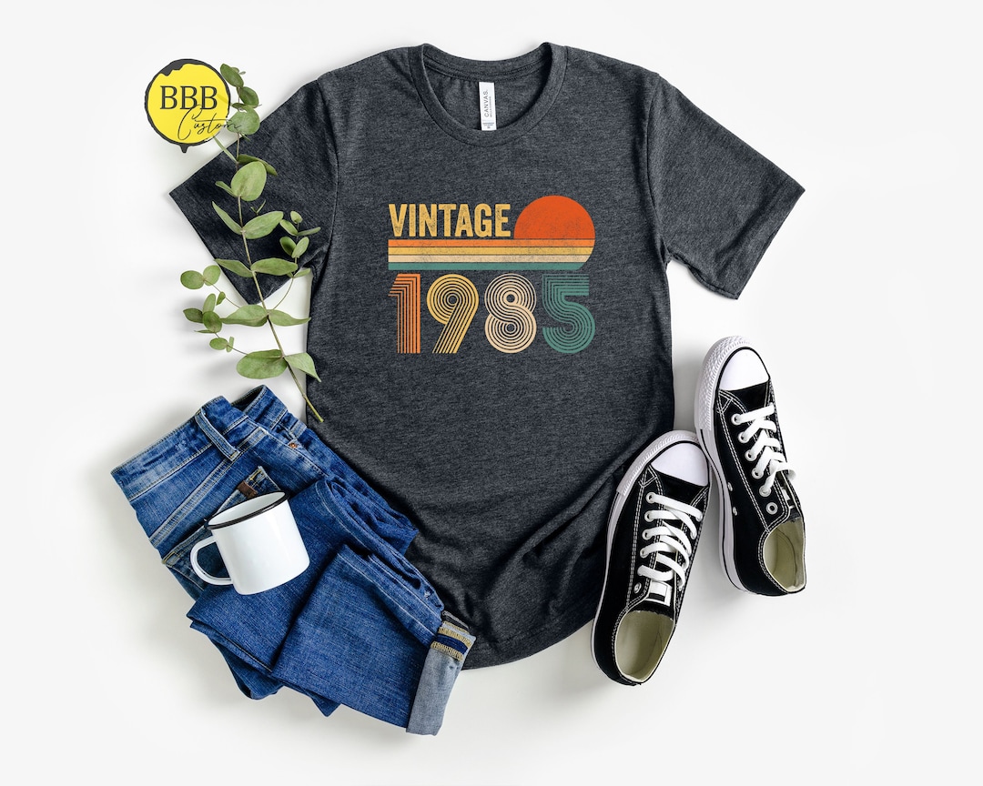 1985 Retro T-shirt: 40th Birthday Gift Australia