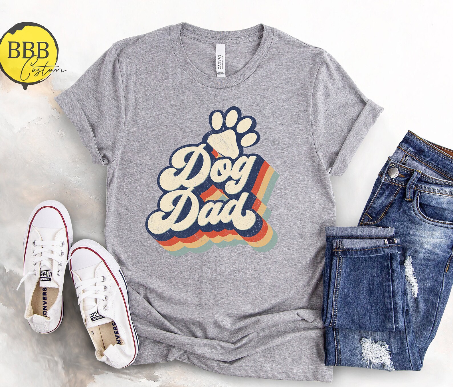 Dog Dad Shirt Dog Dad TShirt Father's Day Gift Etsy