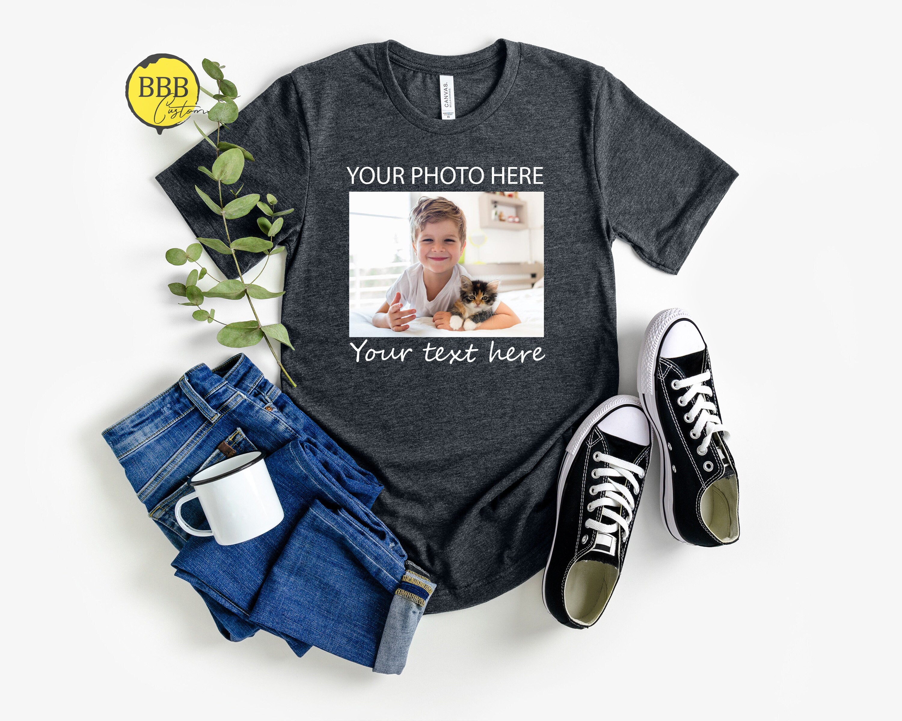 Custom Photo T-shirt, Custom Shirt, Custom Picture T-shirt