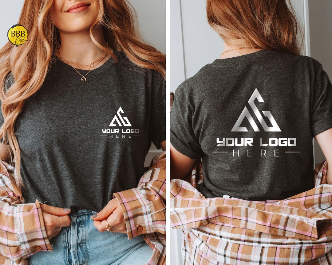 Custom Logo Design Shirt, Company Logo Shirt, Team Logo Shirt