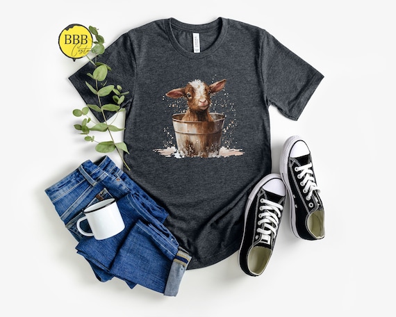 Funny Goat Shirt: Farm Animal Lover Gift