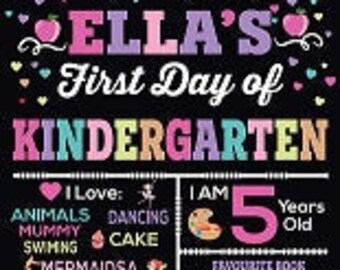 First/Last Day of School -A4 DIGITAL