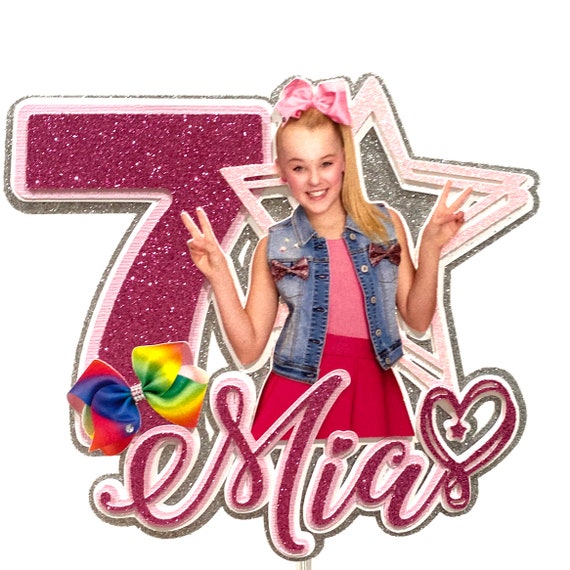 Jojo siwa cake topper Jojo Siwa personalized cake topper | Etsy