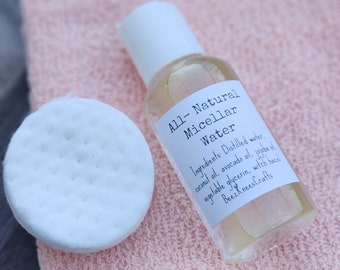 Micellar water, all natural, make up remover, mothers day gift