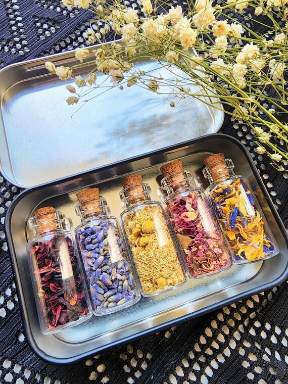 Witchcraft Herbs Kit | 40 Herbs for Witchcraft | Hoodoo Herb and Root Magic  | Witch Herbs | Rituals | Wiccan Herbs | Dried Herbs and Flowers for