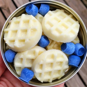 Blueberry waffle wax melts, food wax melts, highly scented wax melts, foodie gift,  gifts, mothers day gift