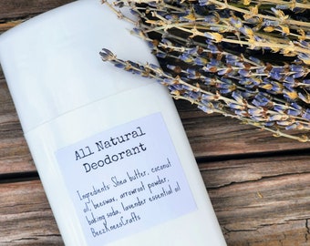 All natural deodorant, lavender antiperspirant, mothers day gift