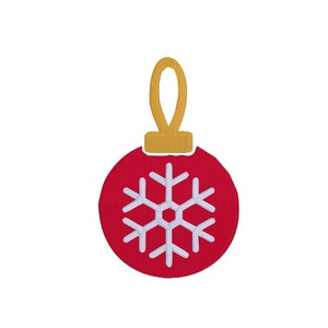 Christmas Ornament Embroidery