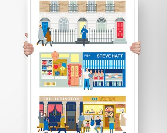 London Print Etsy