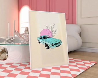1979 Camaro - Digital Print - Printable wall art - Instant Download - Vintage car - Classic car - Trendy artwork - Home office art - Car art