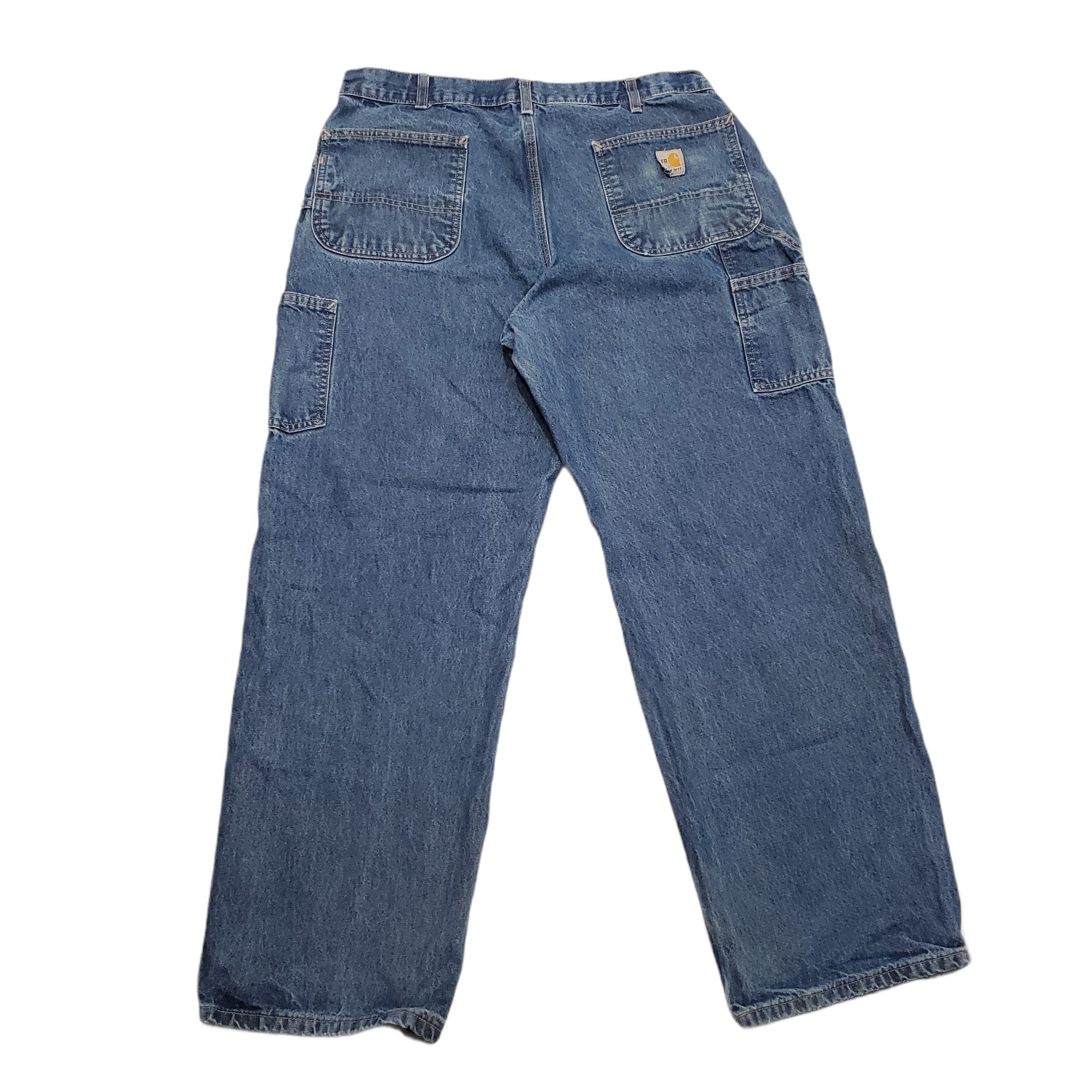 Lot of 3 Carhartt Men's Carpenter Pants Khaki Jeans Size | Etsy