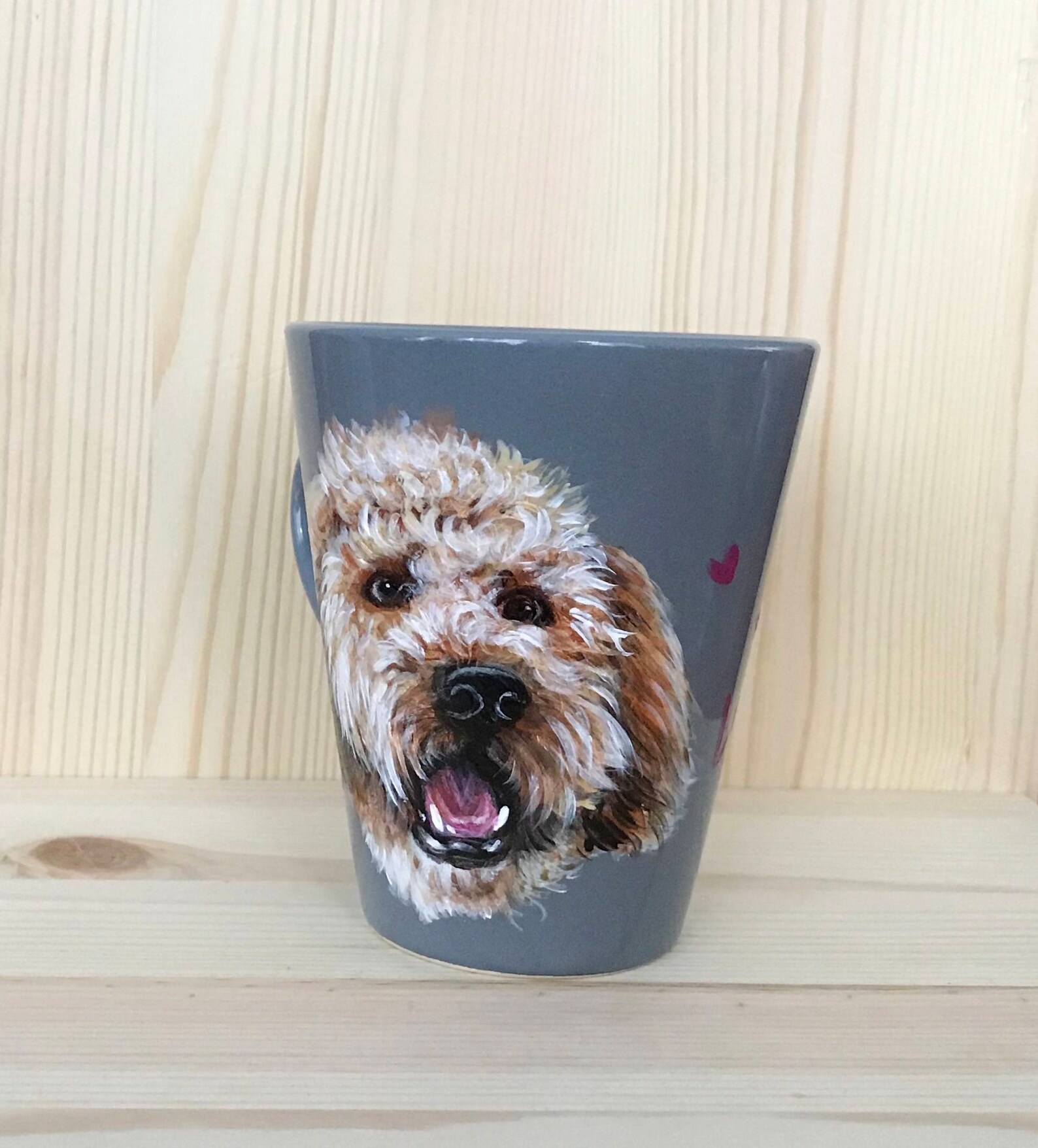 Custom Pet Portrait Mug Cat Pet Coffee Mug Cup Personalized Mother Mom