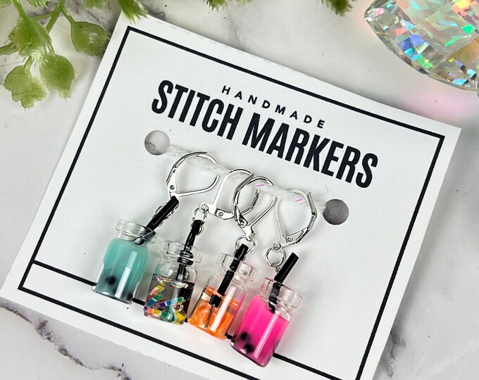 Boba Stitch Marker set