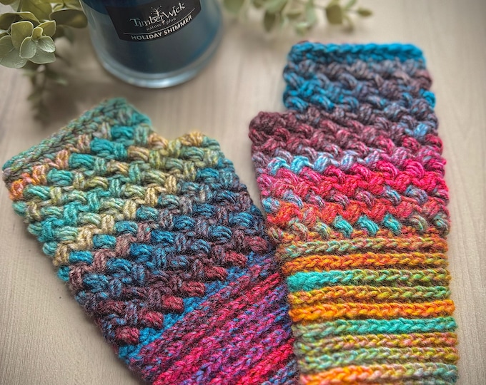 The Aurora Fingerless Gloves Pattern
