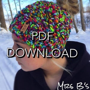The Bun Beanie Pattern