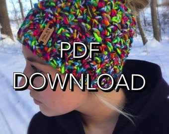 The Bun Beanie Pattern