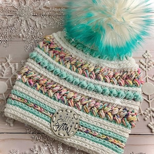 El patrón del gorro Blizzard