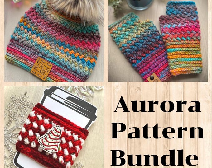 The Aurora Beanie Pattern Bundle