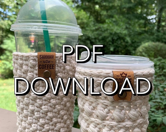 Cold Brew Cozy Pattern Bundle