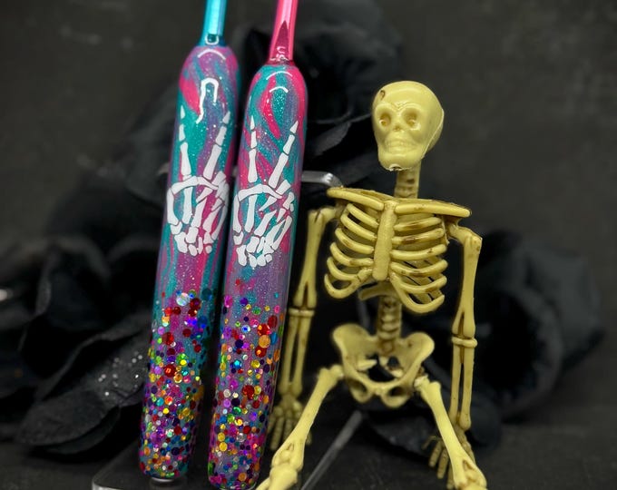 Peace Out Crochet Hooks