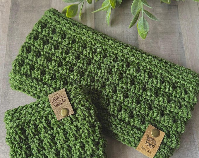 The Petoskey Headband and Cup Cozy Pattern