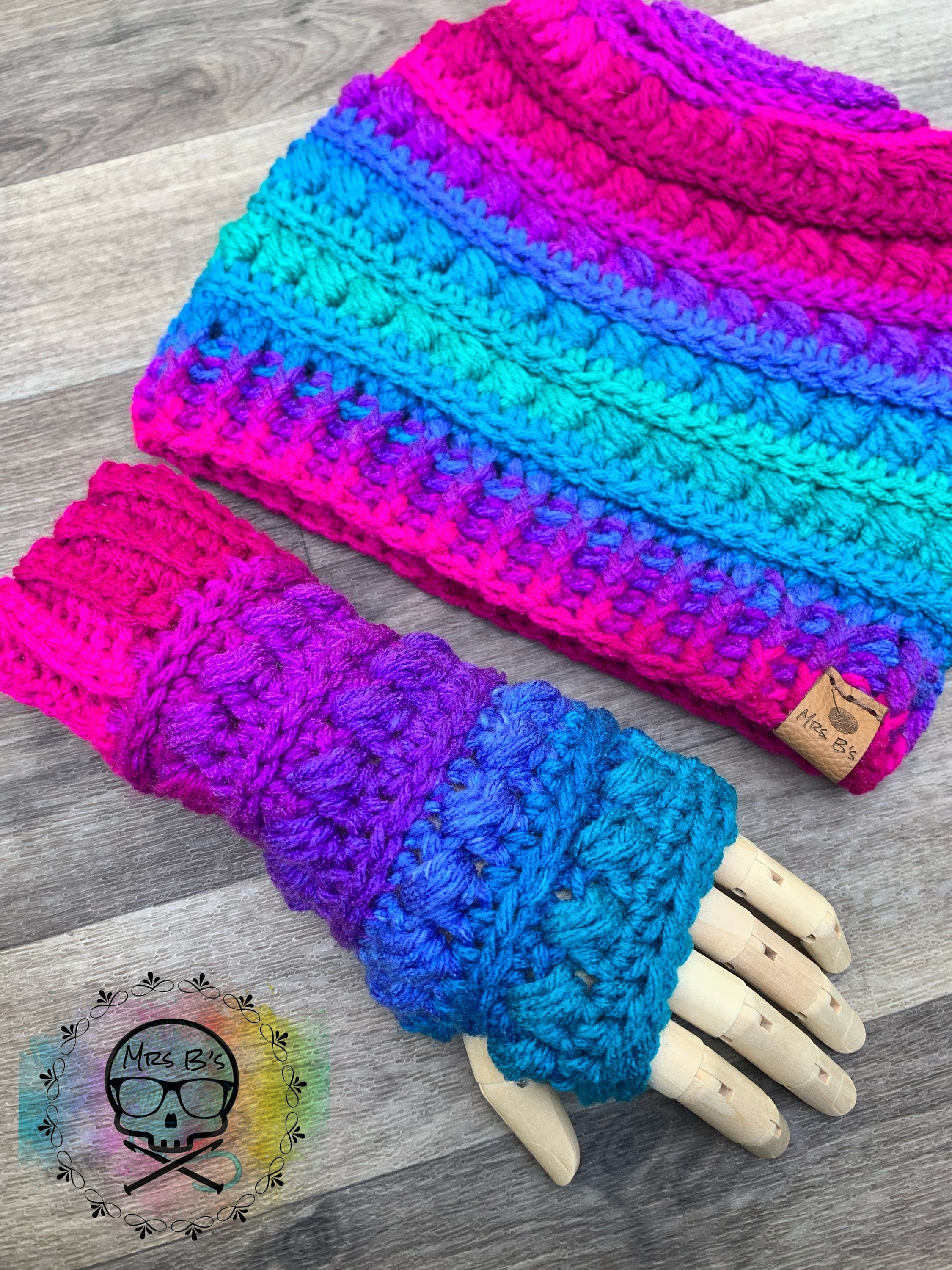 CROCHET PATTERN Abby Fingerless Gloves – The Steady Hand