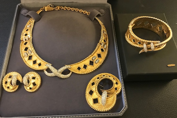 Jomaz Rare 1950s-1970s Vintage Jewelry set