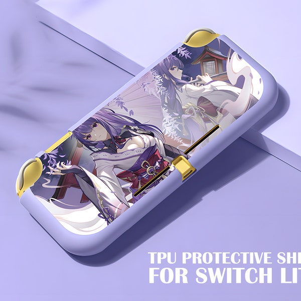 Custom Made Switch Lite Case-Genshin Impact-SwitchLite Protective Shell,Fully Body Case Cover For Switch Lite