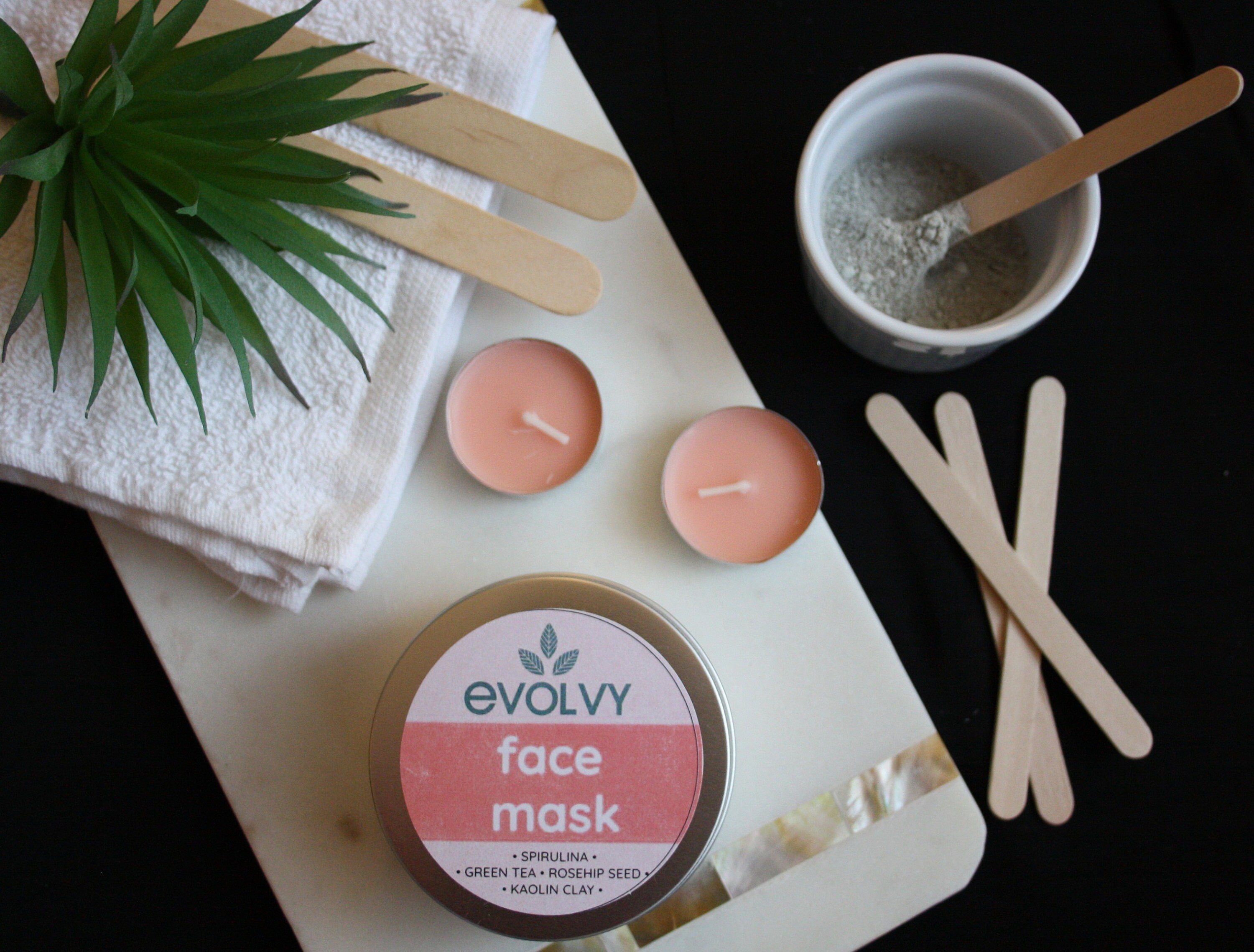 Pampering Kit Natural Face Mask Making Kit Spa Set Detox Etsy UK