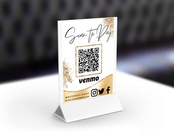 Qr Code Karte Etsy 