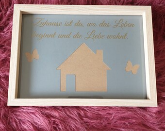 Geldgeschenk Bilderrahmen Etsy