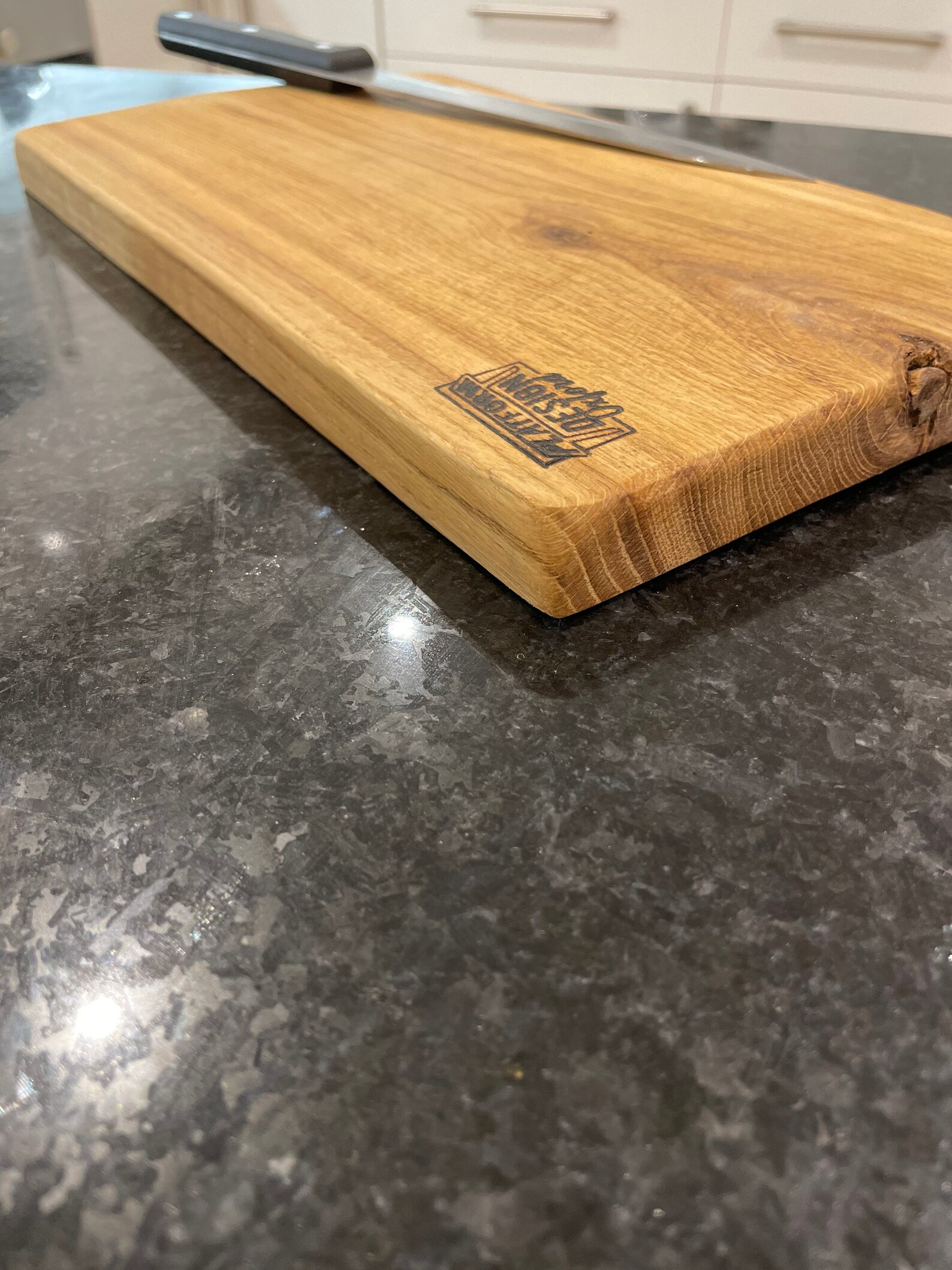 Solid Oak Chopping Board Etsy