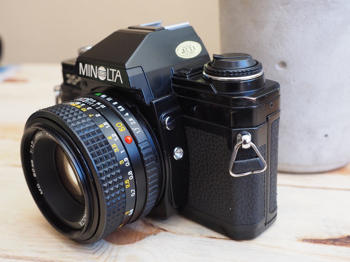 Minolta X7A 35mm Film SLR Camera 50mm Lens 28mm Lens Etsy