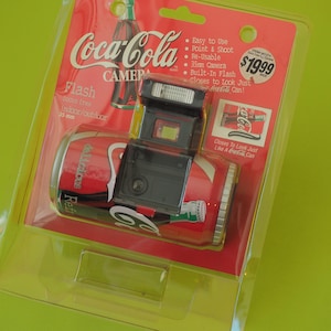 NEW Coca-Cola Can 35mm Film Point and Shoot Camera Vintage NEW