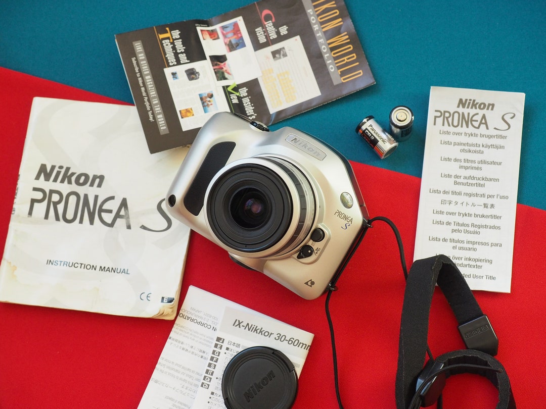 Nikon Pronea S APS Film SLR Flash Camera 3060mm Lens Batteries WORKING Etsy