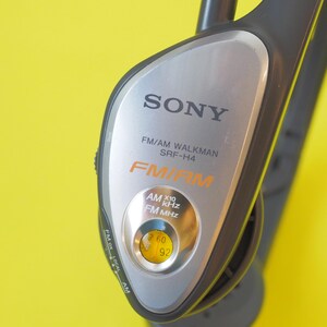 Sony Walkman SRF-H4 AM/FM Stereo-Headset Kopfhörer Radio Bild 6